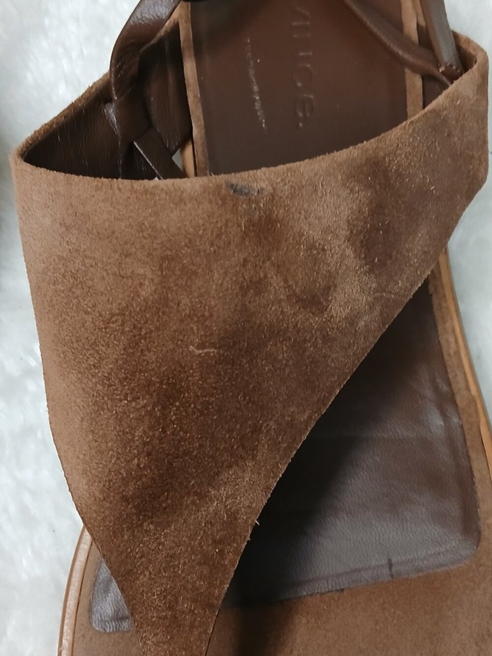 Vince Eastwood Suede Wrap Sandals Size EU 38/US 8 - Picture 6 of 12